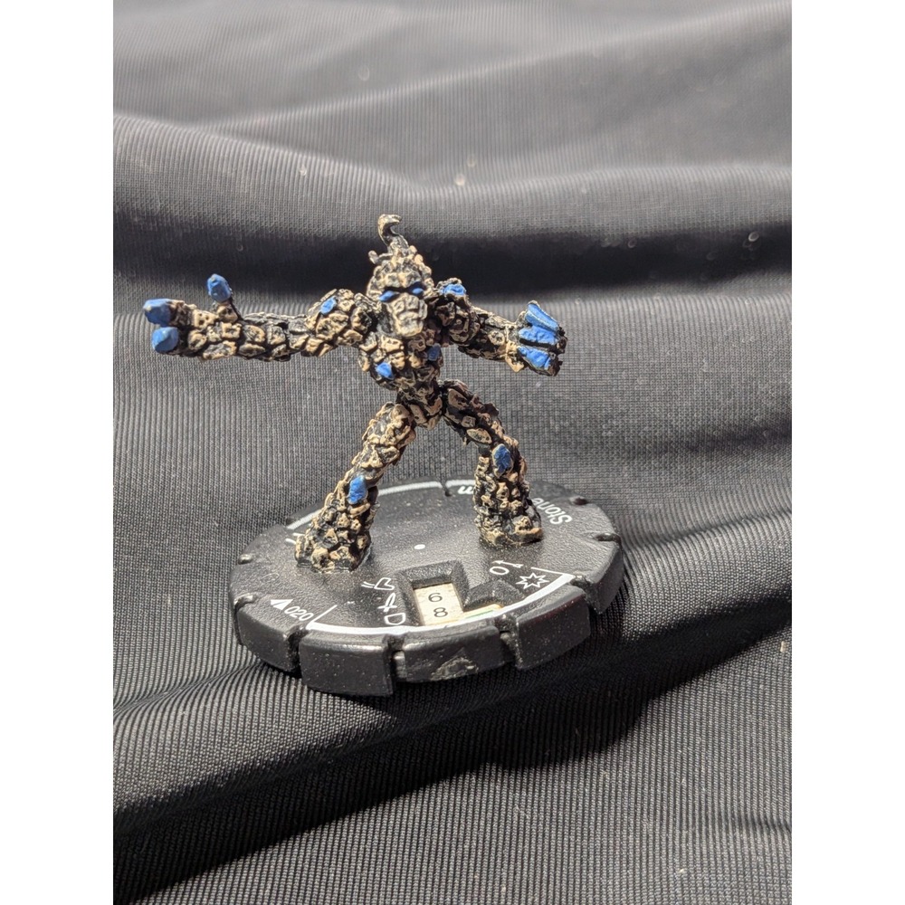 Mage Knight Stone Golem 020 WizKids Miniature Figure TTRPG Combat Dial Game 2002